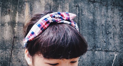 [CURLY CURLY] Grid Edition / Handmade Hairband