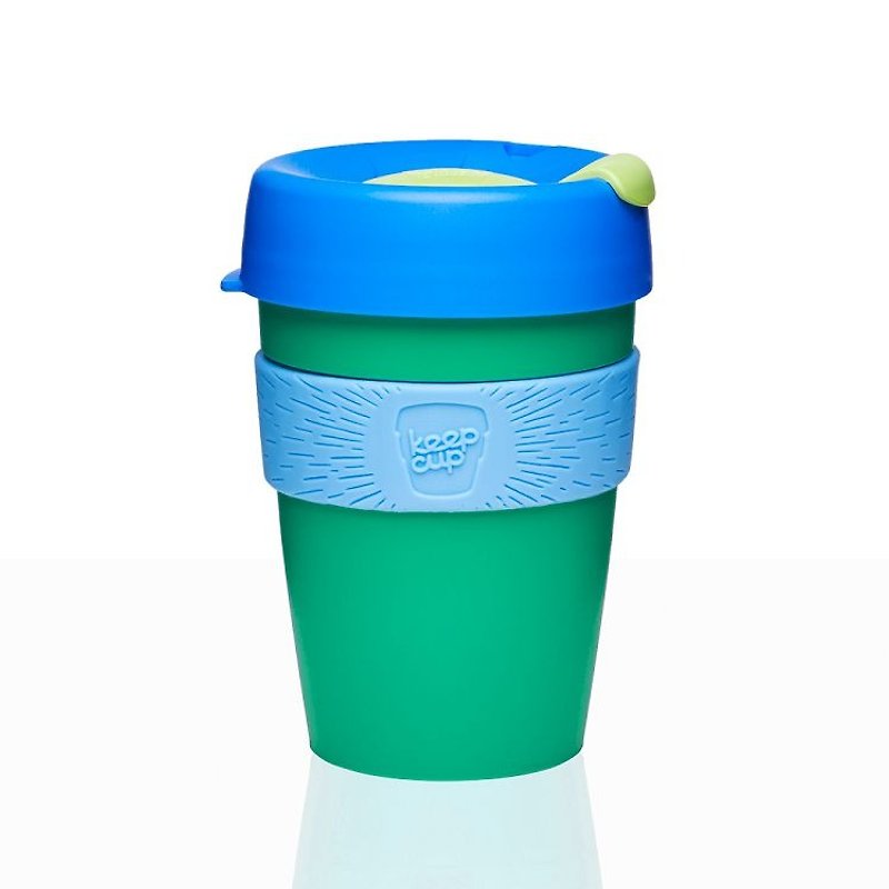 KeepCup portable mugs │ Adventure Series (M) Unicorn - แก้วมัค/แก้วกาแฟ - พลาสติก สีเขียว