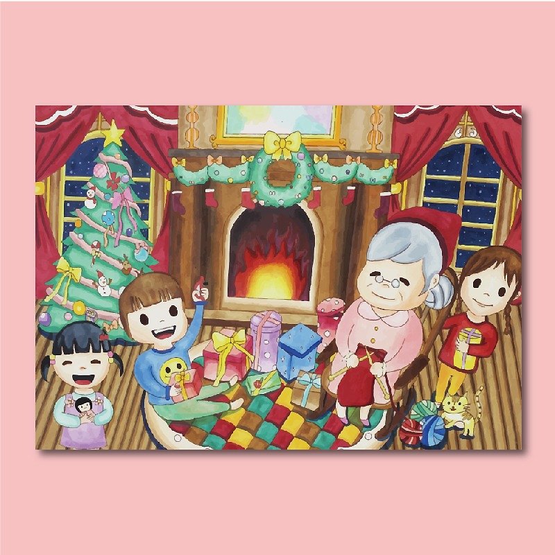 メリークリスマス/ポストカード - カード・はがき - 紙 