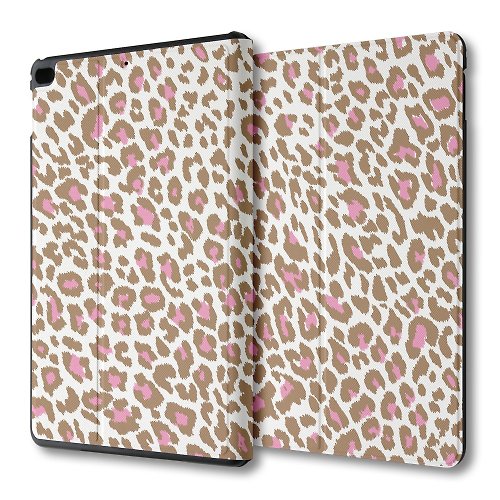 PIXO.STYLE 【出清優惠】iPad mini 翻蓋式保護套 平板皮套 美洲粉紅豹紋 003