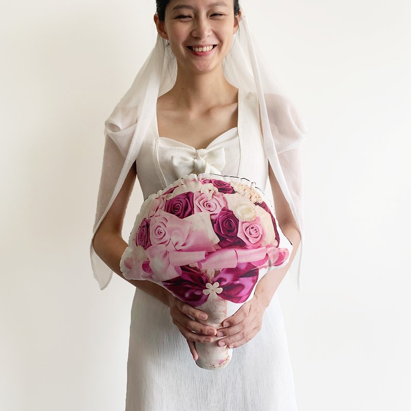 Wedding Favor∣  Jewelry Bouquet - ช่อดอกไม้แห้ง - วัสดุอื่นๆ สึชมพู
