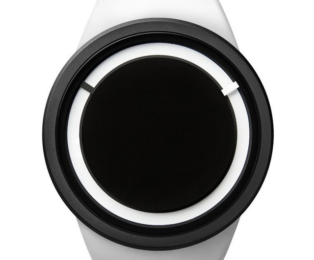 Cosmic solar eclipse series watch (snow white) - Shop ziiiro