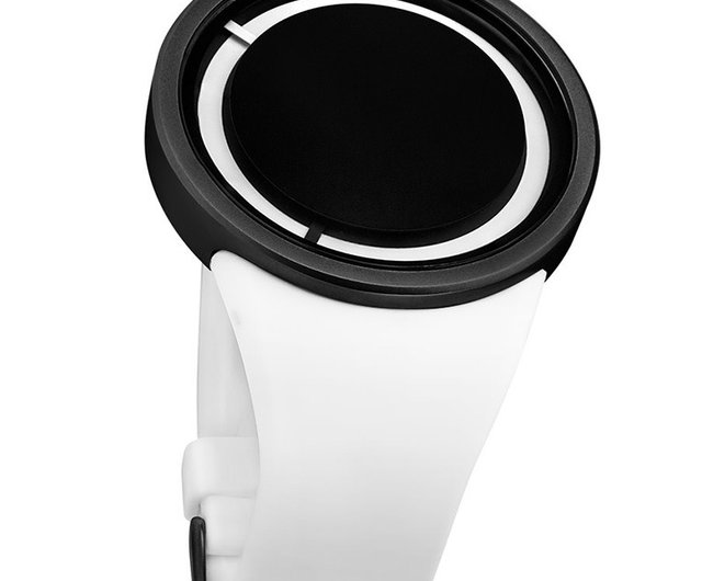 Cosmic solar eclipse series watch (snow white) - Shop ziiiro