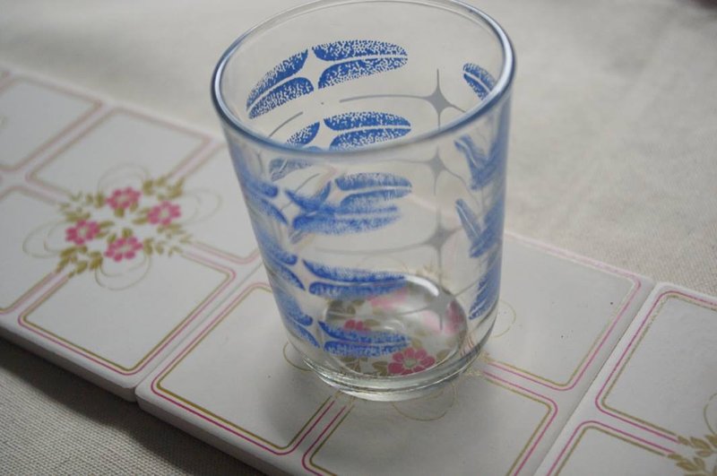 Taiwan Traditional Tiles Coaster 台灣爿爿花陶瓷吸水杯墊 - 結花圈 - 杯墊 - 其他材質 多色