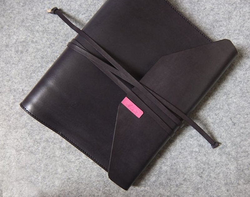 YOURS handmade leather design leather straps loose-leaf notebook. --B5-Size peach pink powder blue + special edition 4980 - สมุดบันทึก/สมุดปฏิทิน - หนังแท้ หลากหลายสี