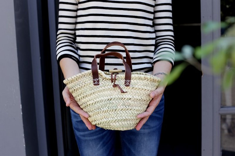 French Tenglan - Provence mini models - Handbags & Totes - Paper Brown
