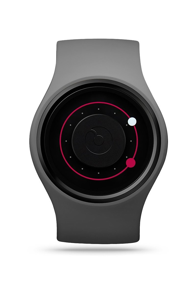 トラック1宇宙は、ORBIT ONE腕時計（グレー/グレー） - 腕時計 - シリコン グレー