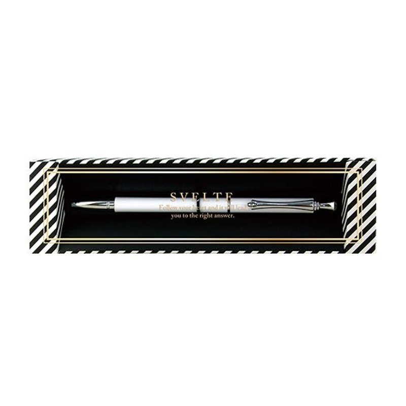 其他金屬 原子筆 黑色 - 日本【LABCLIP】Svelte系列 Gift pen 原子筆禮盒 / 白色