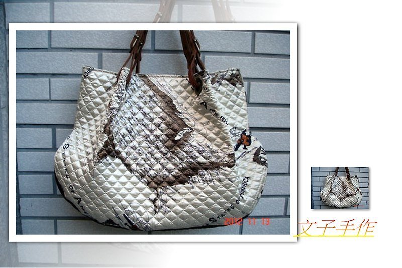 新款地圖包 - Messenger Bags & Sling Bags - Waterproof Material Khaki