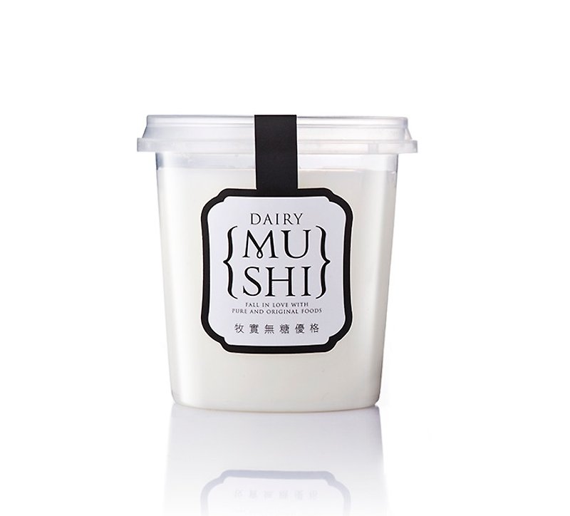 MUSHI Sugar Free Yogurt (6 Packed in Box) - โยเกิร์ต - อาหารสด ขาว
