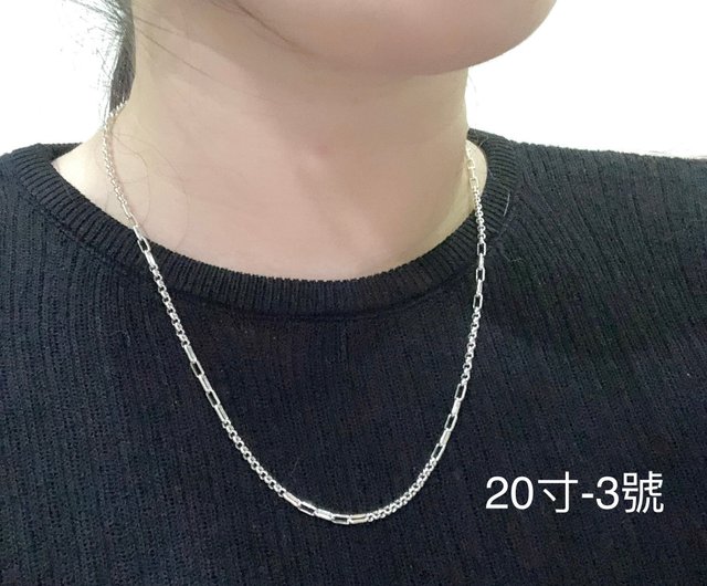 どんなスタイルにも合うベーシックなメンズユニセックス925純銀