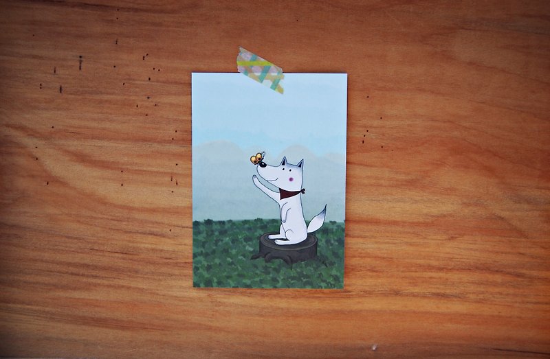 Make a friend postcard - Cards & Postcards - Paper Green
