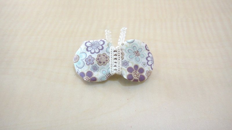 Colorful purple butterfly hairpin - Hair Accessories - Other Materials Purple