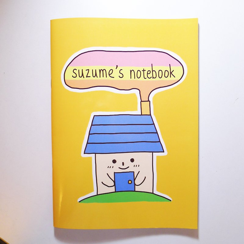 Notebook → Little Blue House - สมุดบันทึก/สมุดปฏิทิน - กระดาษ 