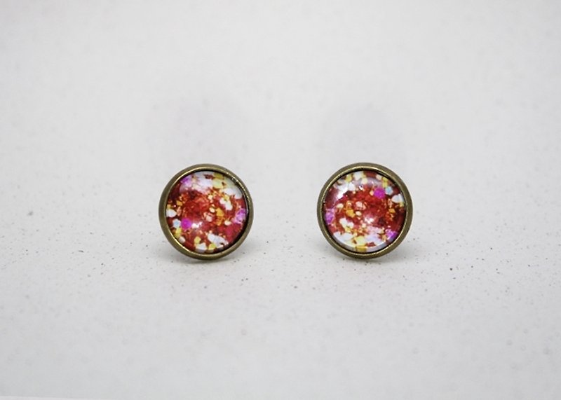 △ Bronze hand-made earrings [Kaleidoscope Series] Beautiful wish