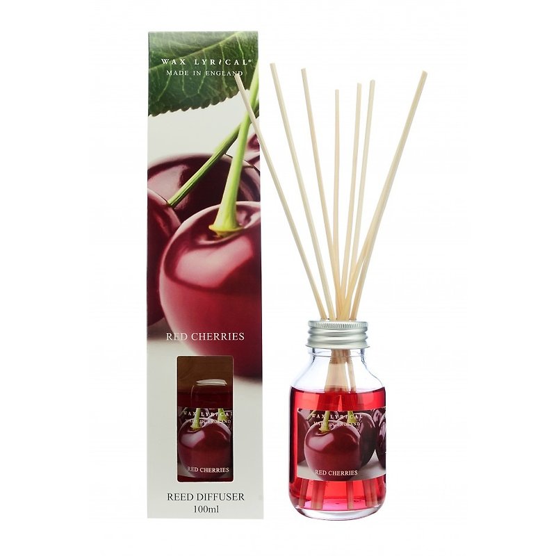 British fragrance - red cherry 100ml - Fragrances - Glass Red