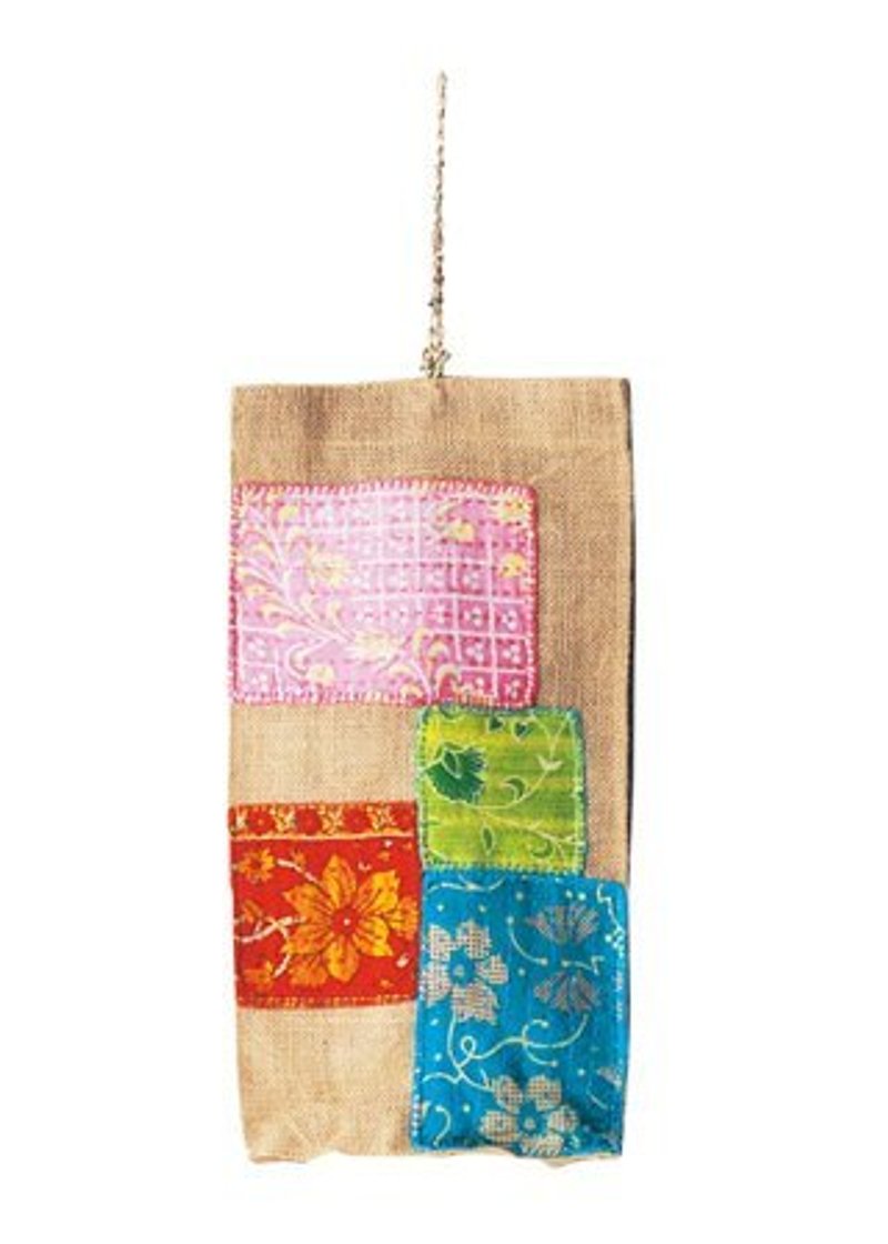 地球樹Fair trade&Eco-「莎麗系列」-莎麗拼布袋子收集袋 - Plants - Plants & Flowers 