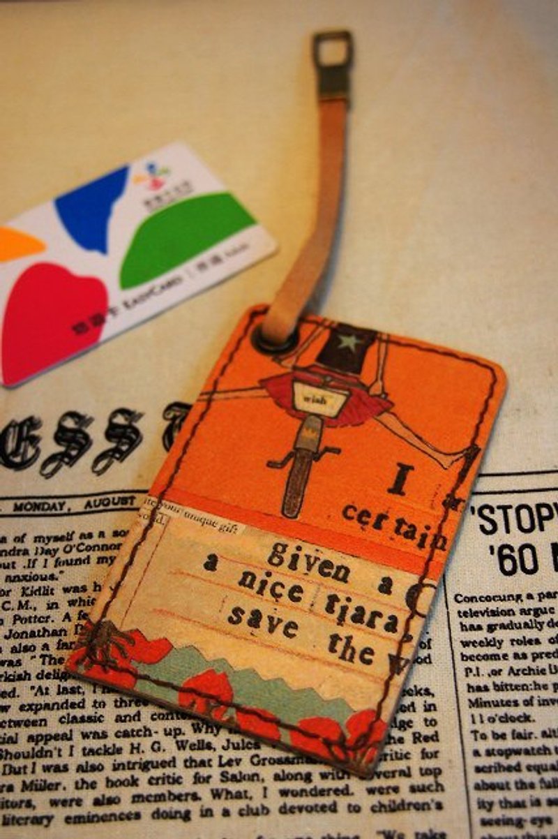 Handmade leather travel card sets ~ I can fly - อื่นๆ - หนังแท้ 