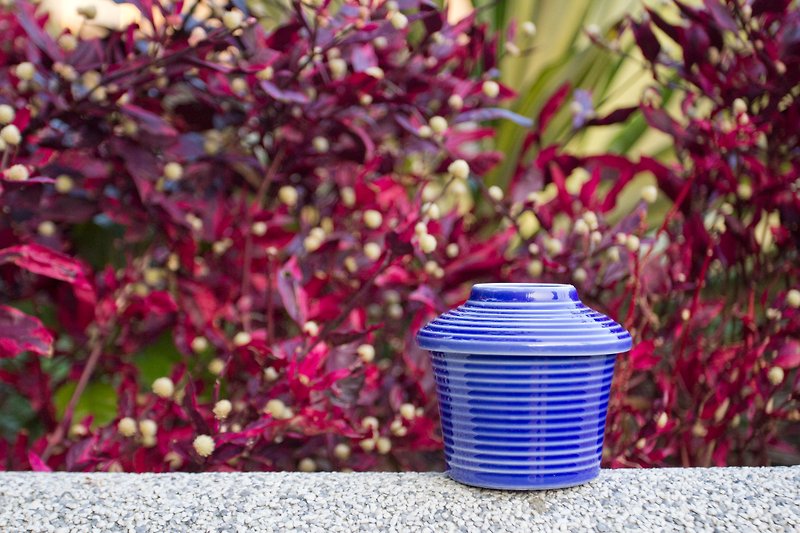 【VIVA】藍寶石瓷杯 - 茶具/茶杯 - 其他材質 藍色