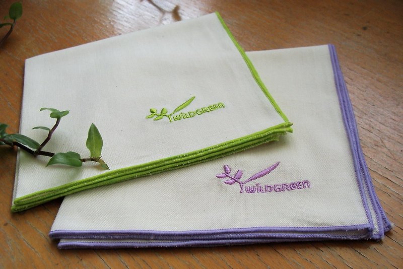 Yeluo Organic Cotton Handkerchief - ผ้าเช็ดหน้า - ผ้าฝ้าย/ผ้าลินิน 