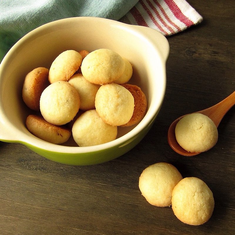 Lemon Balls - 8 packs (boxes) - Handmade Cookies - Fresh Ingredients Yellow