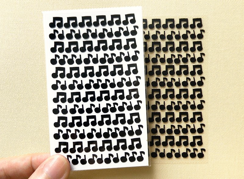 Small Dotted Note Stickers - สติกเกอร์ - วัสดุกันนำ้ หลากหลายสี