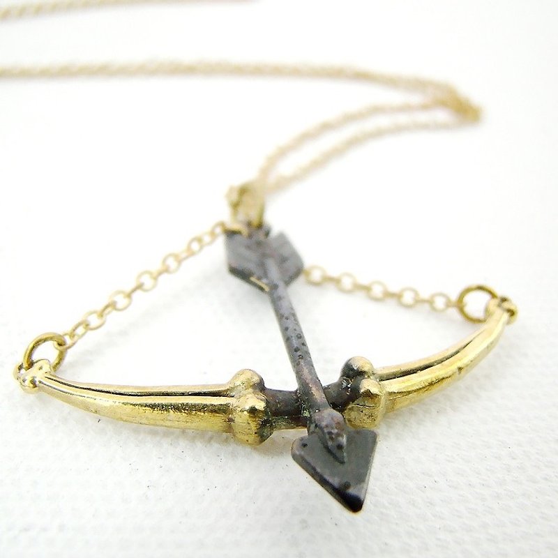 Zodiac pendant The Archer (Centaur) is for Sagittarius - Necklaces - Other Metals 