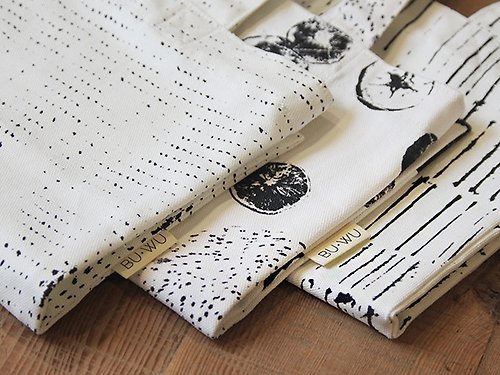 布物設計 托特包 | 果印、墨石、墨痕(完售)