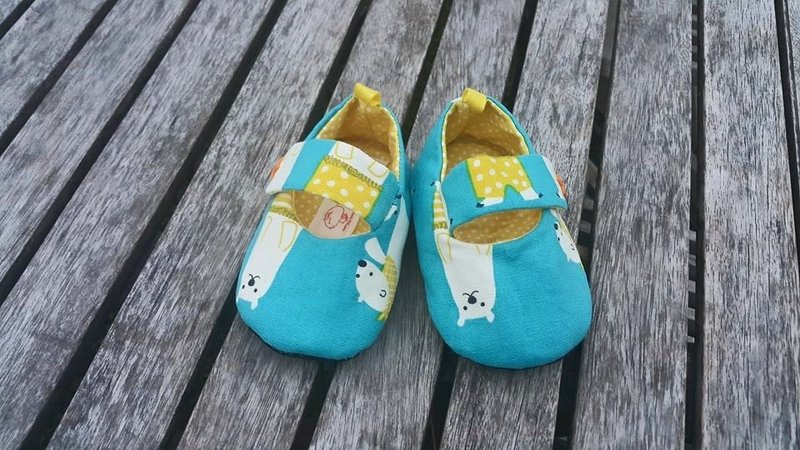 Great polar bear baby toddler shoes (12cm) - รองเท้าเด็ก - วัสดุอื่นๆ สีน้ำเงิน