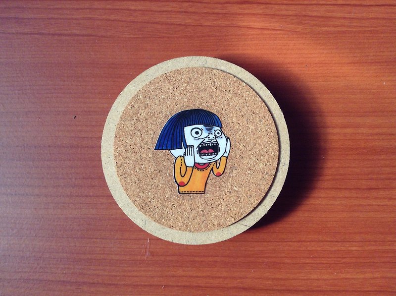 [Girl very thing] surprise - waterproof transparent stickers - Stickers - Waterproof Material Orange