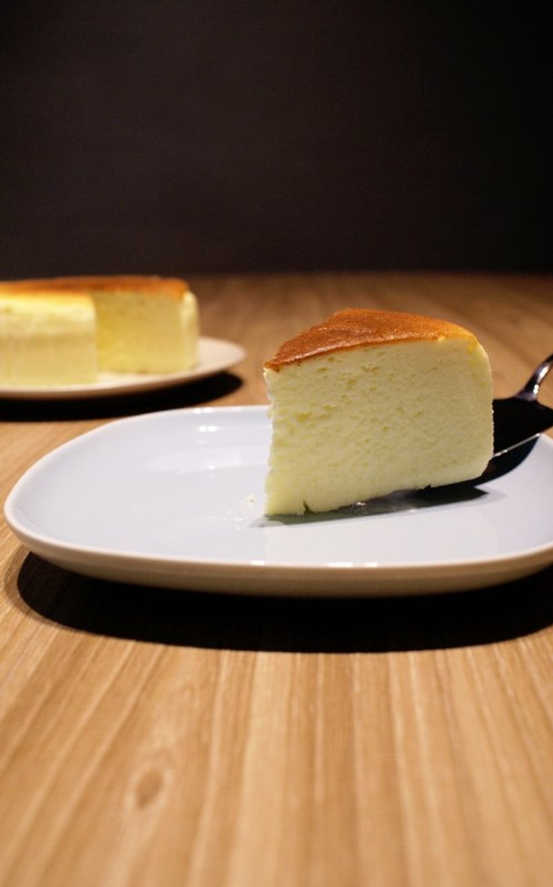 【Cheese&Chocolate.】舒芙蕾乳酪蛋糕 原味(輕乳酪)/ 6吋 - 蛋糕/甜點 - 新鮮食材 白色