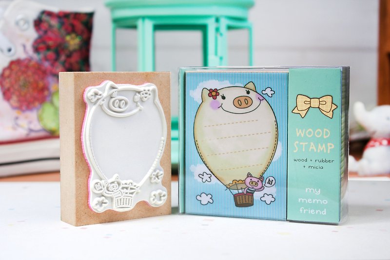 Memo Seal-Little Pig - Stamps & Stamp Pads - Other Materials 
