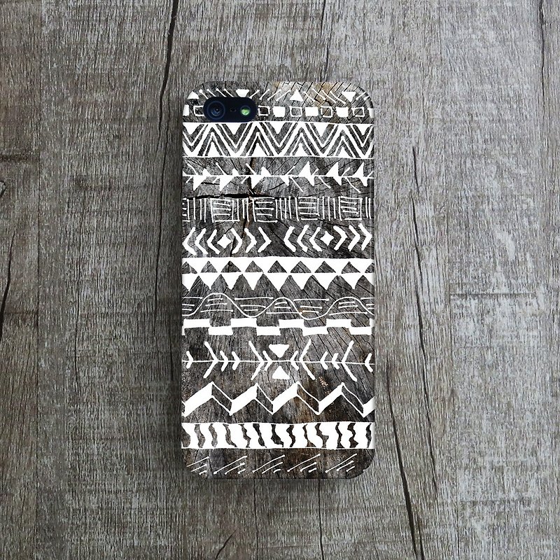 OneLittleForest - Original Mobile Case - iPhone 4, iPhone 5, iPhone 5c- hand-painted mural - Phone Cases - Other Materials Brown