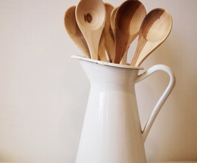 Handmade Wooden Kitchen Utensils, Small Spoon