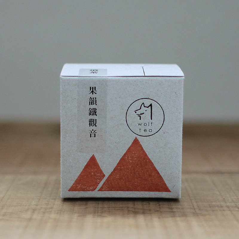 【Wolf Tea】Fruity Iron Goddess Oolong Tea / Highly Roasted Tea - Tea - Fresh Ingredients Orange