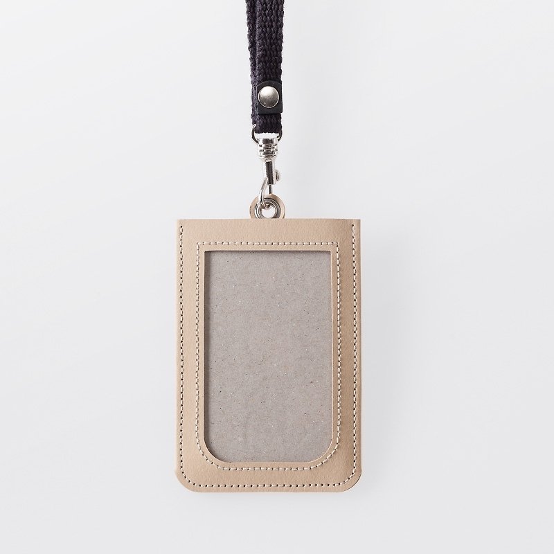 Washable Paper ID Badge Holder in Mojave Sand - ID & Badge Holders - Paper Khaki
