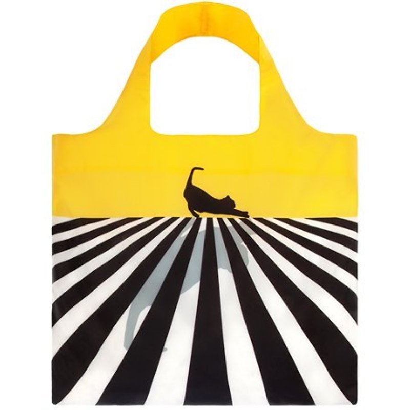LOQI spring roll package │ Cat and Movies POCA - กระเป๋าแมสเซนเจอร์ - วัสดุอื่นๆ สีเหลือง