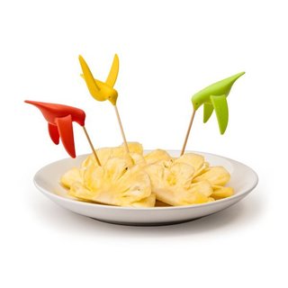 QUALY Hummingbird Fruit Fork (6pcs)