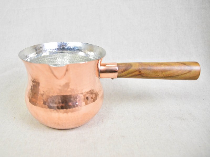 Copper milk jug _ _ picky Fairtrade tea pot - Teapots & Teacups - Other Metals Gold