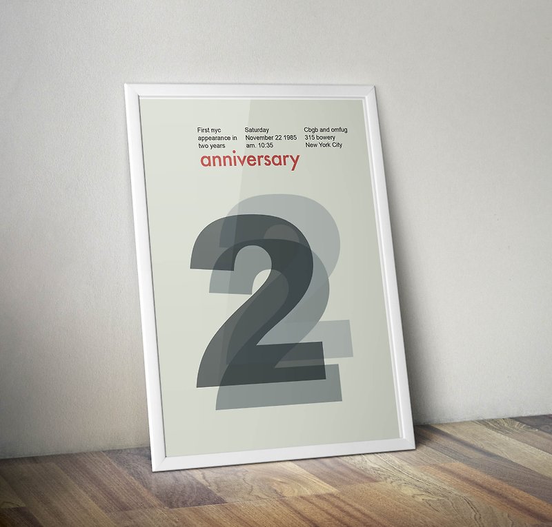our commemoration - Posters - Paper Blue