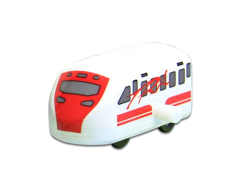 台灣鐵道發條火車普悠瑪號(TEMU2000) - 嬰幼兒玩具/毛公仔 - 塑膠 紅色