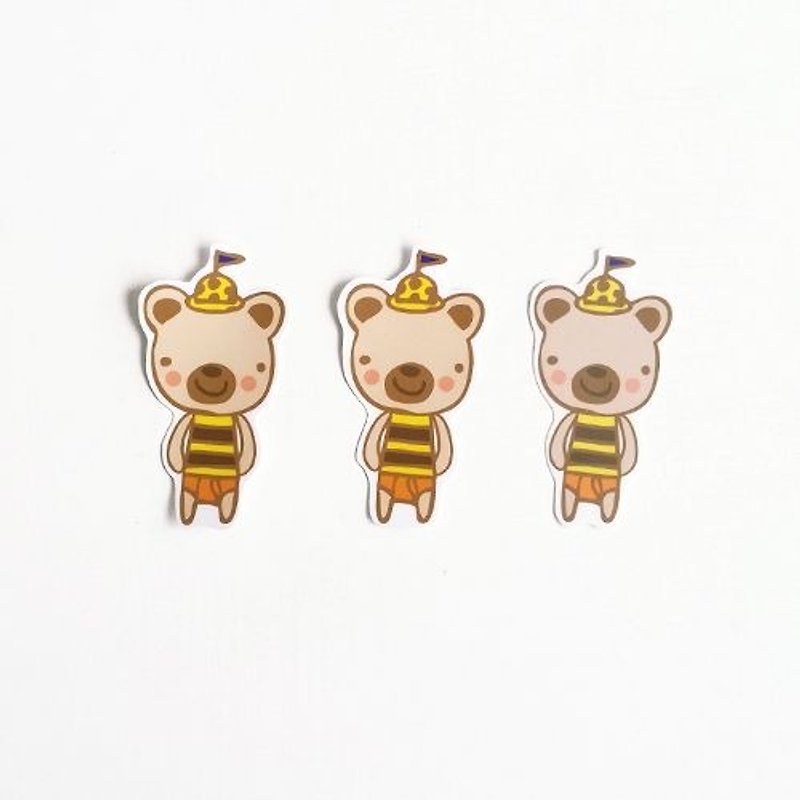 1212 fun design waterproof stickers funny stickers everywhere - raging Pupils - Stickers - Waterproof Material Gold