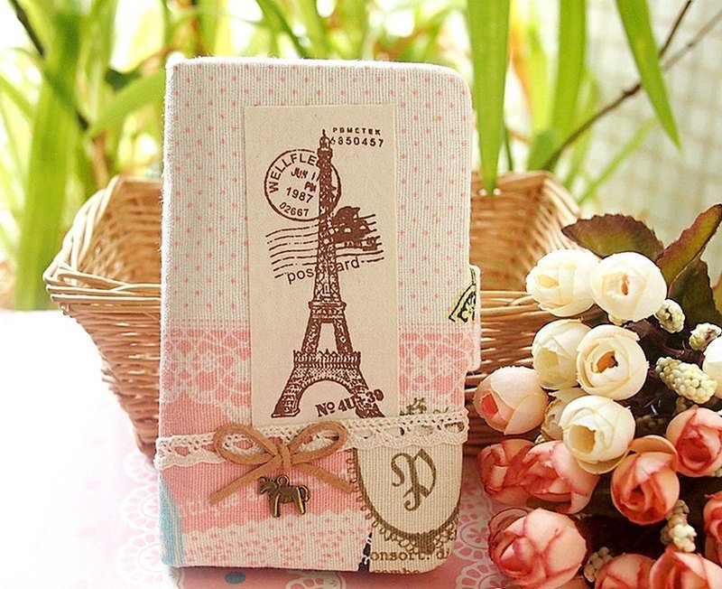 生地フランスのエッフェル塔ピンクバージョンの携帯電話ケース保護ケース電話ケース三星銀河 S6 S5 S4 S3 注 2 注 3 注 4 - その他 - その他の素材 ピンク