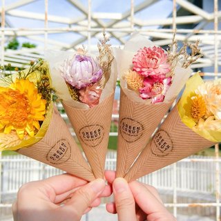 ドライブーケ、エターナルハート、メインフラワー4本、オプション