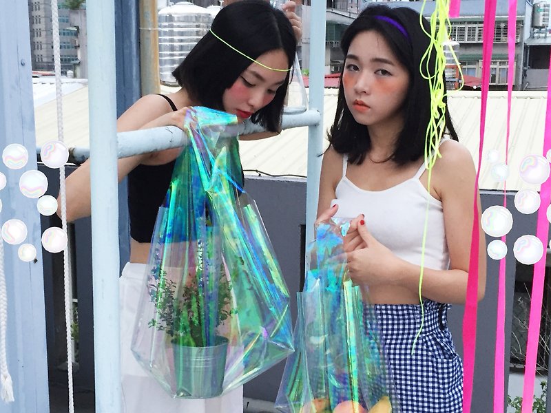 Bubble Bag AM0000 Neon Color Bubble M - Messenger Bags & Sling Bags - Other Materials Multicolor