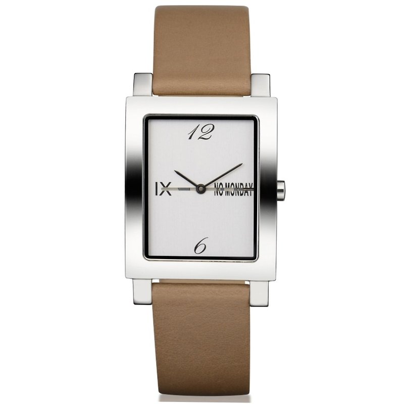 NO Monday ATAES Designer Watch - Brown/28mm - นาฬิกาผู้ชาย - วัสดุอื่นๆ สีนำ้ตาล