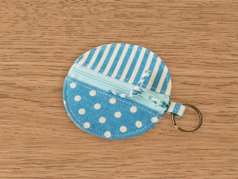 [Miya ko. Grocery cloth hand-made] Shuiyu little / headphone bag / purse / key ring / Wallets - Headphones & Earbuds - Other Materials 