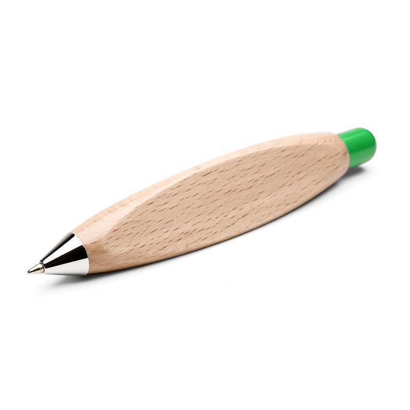 PLAYSAM-wood ball pen (natural wood color) - Other - Other Materials Khaki