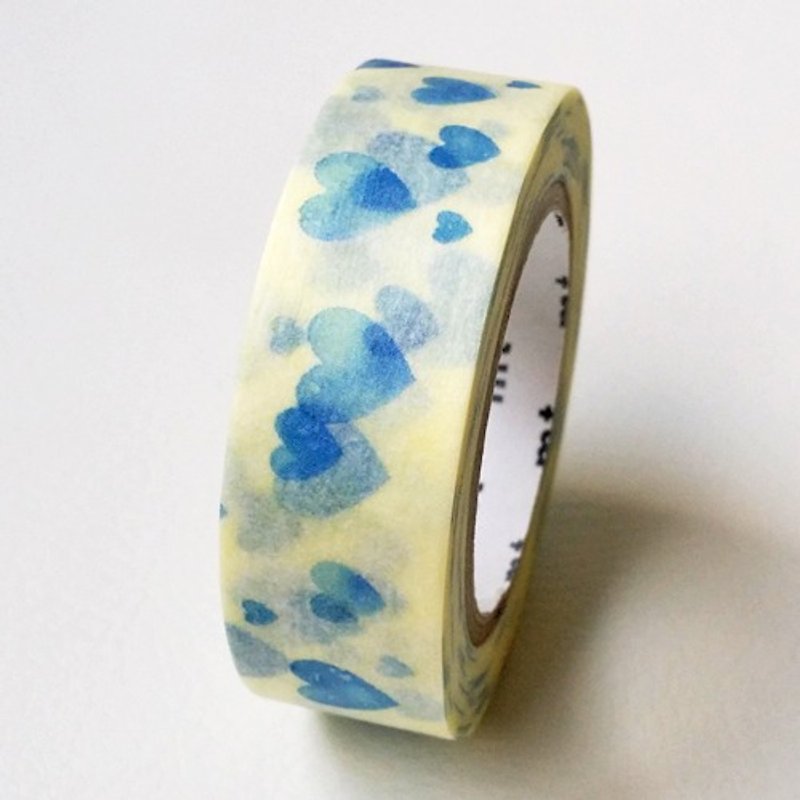 mt and paper tape Deco [Love - Stamp (MT01D332)] 2016SS - Washi Tape - Paper Blue