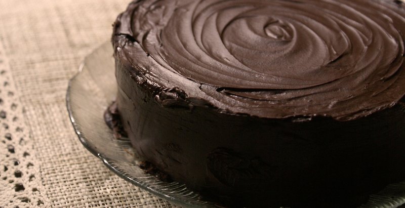 【チーズ＆チョコレート】甘くて脂っこいチョコレートケーキ/6インチ - ケーキ・デザート - 食材 ブラウン